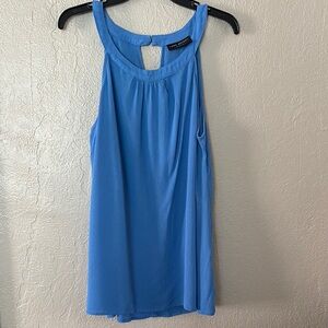 Women’s Plus Size Lane Bryant Classic Halter-Neck Tank, Size 18, Blue